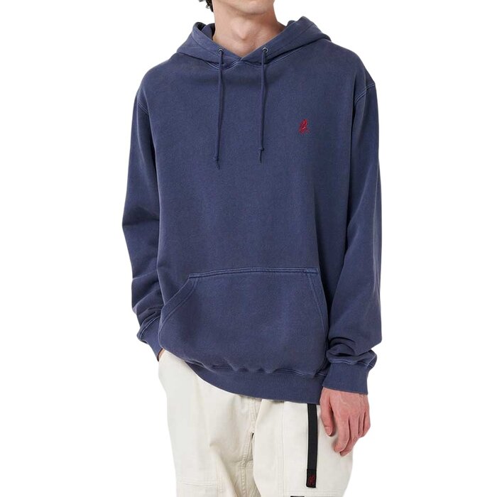 Gramicci One Point Hooded Sweatshirt - Navy