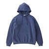 One Point Hooded Sweatshirt - Navy