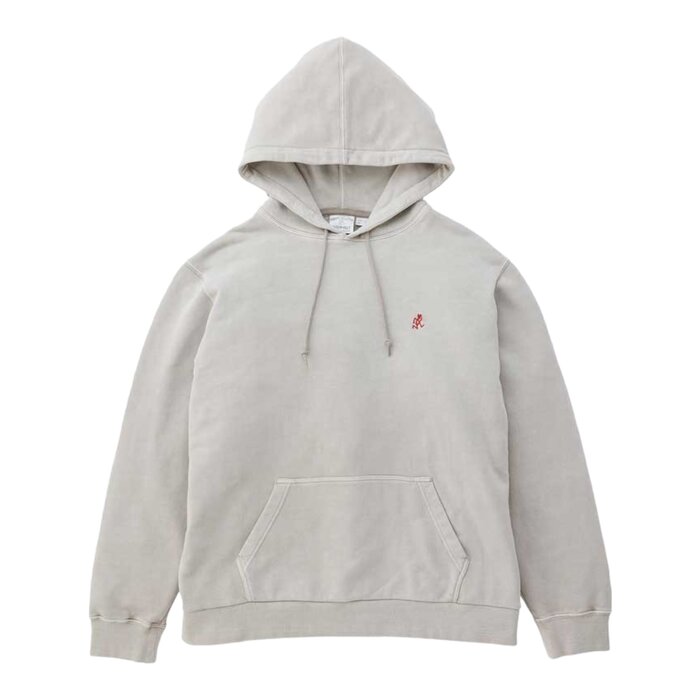 Gramicci One Point Hooded Sweatshirt - Oatmeal Pigment
