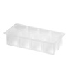 C Logo Ice Cube Tray Silicone Clear