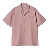 S/S Delray Shirt - Glassy Pink/Black