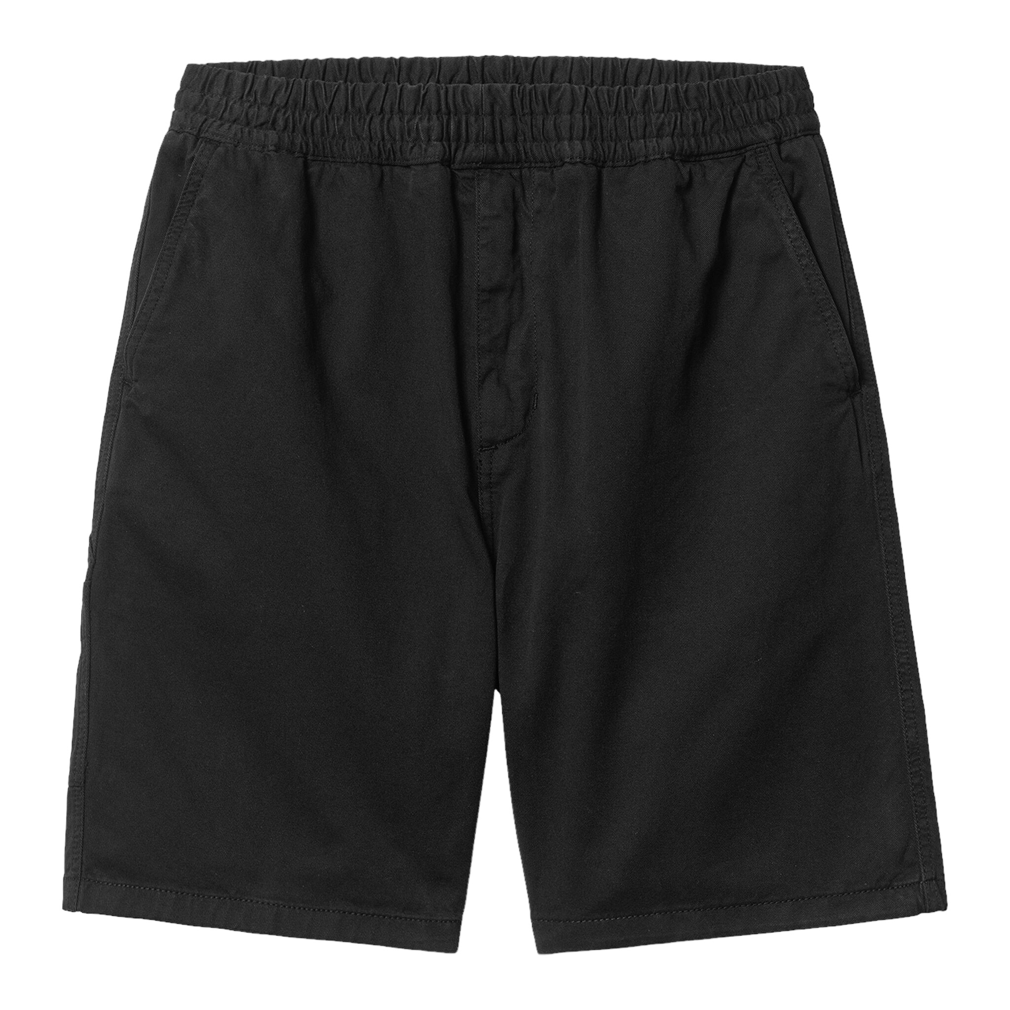 Carhartt WIP Flint Short - Black (Garment Dyed)