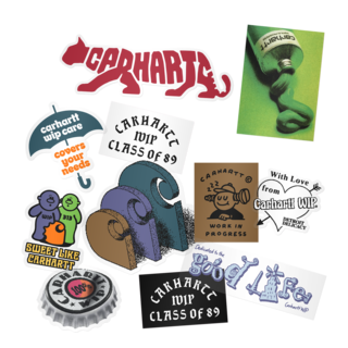 Carhartt WIP Sticker bag ( 10p ) - multicolor