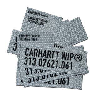 Carhartt WIP Tour Sticker Bag - Reflective Grey