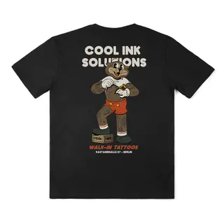 The Dudes Walking Tattoo T-shirt - Black