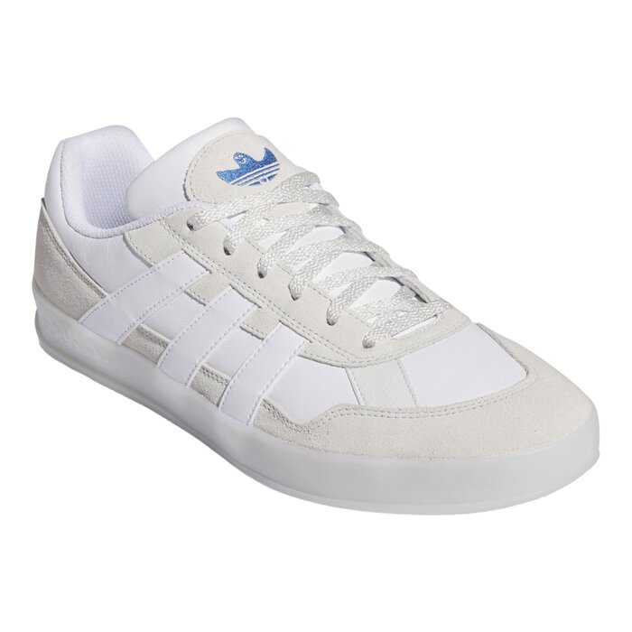 Adidas Skateboarding Aloha Super- Crystal White/Cloud White/Blue Bird