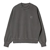 W' Nelson Sweatshirt - Charcoal (Garment Dyed)