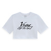 Go Anyplace Crew Crop - White