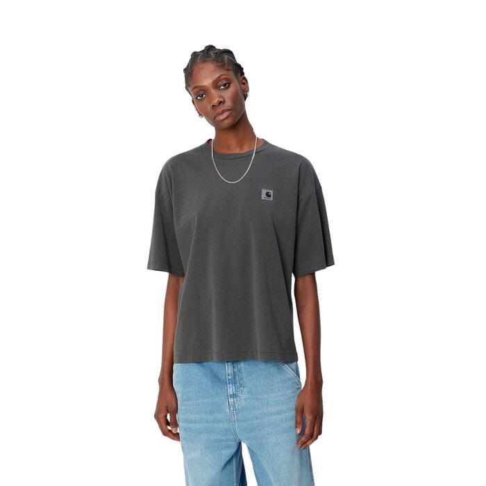Carhartt WIP W' Nelson T-Shirt - Charcoal(Garment Dyed)