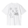 Carhartt WIP W' Isis Maria Lunch T-S - White /Black