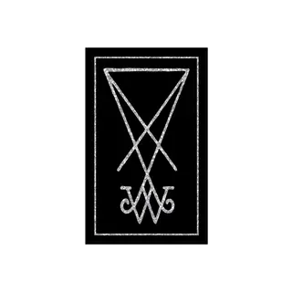Welcome Glitter Foil Sticker - Black