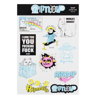 RipNDip Fan Fave Stickers Sheet - Multi