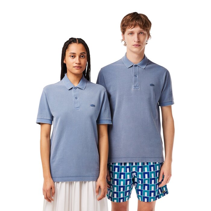 Lacoste Lacoste Polo Classic Fit en Piqué de Coton - Bleu
