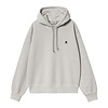 W' Hooded Nelson Sweat - Sonic Silver (Garment Dyed)
