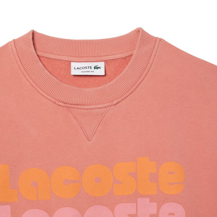 Lacoste Sweat Jogger Effet Délavé Imprimé Dégradé - Rouse Sierra