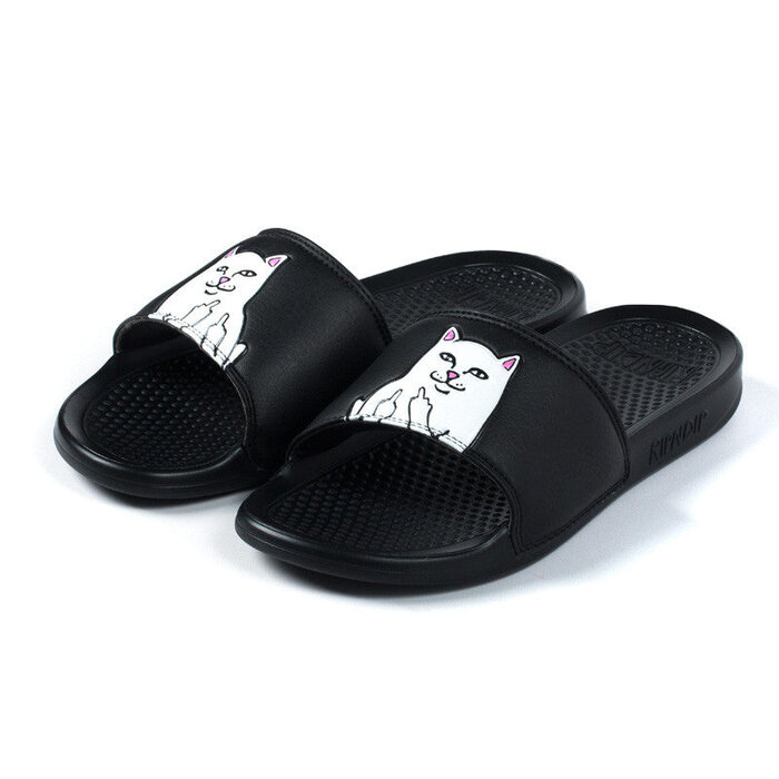 RipNDip RipNDip Lord Nermal Slides - Black
