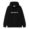 W' Hooded Carhartt Sweat - Black/White