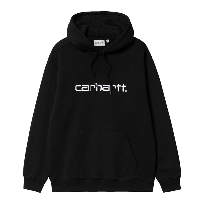 Carhartt WIP W' Hooded Carhartt Sweat - Black/White