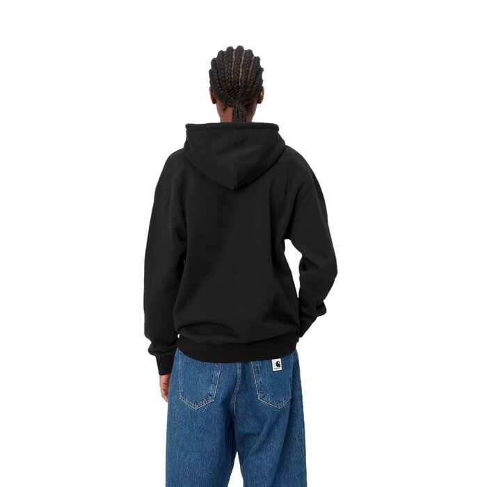 Carhartt WIP W' Hooded Carhartt Sweat - Black/White