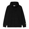 Carhartt WIP Hooded Chase Sweat - Black/Gold
