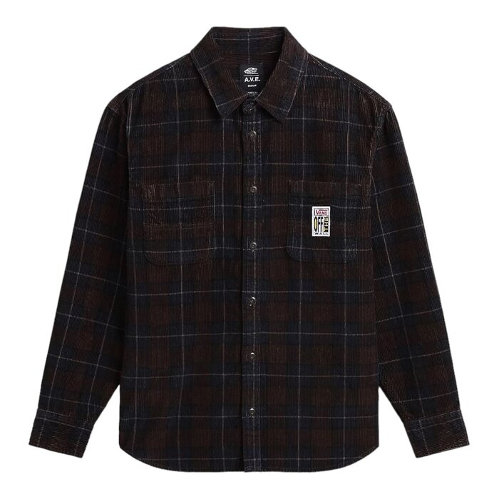 Vans Ave L/S Woven - Marron