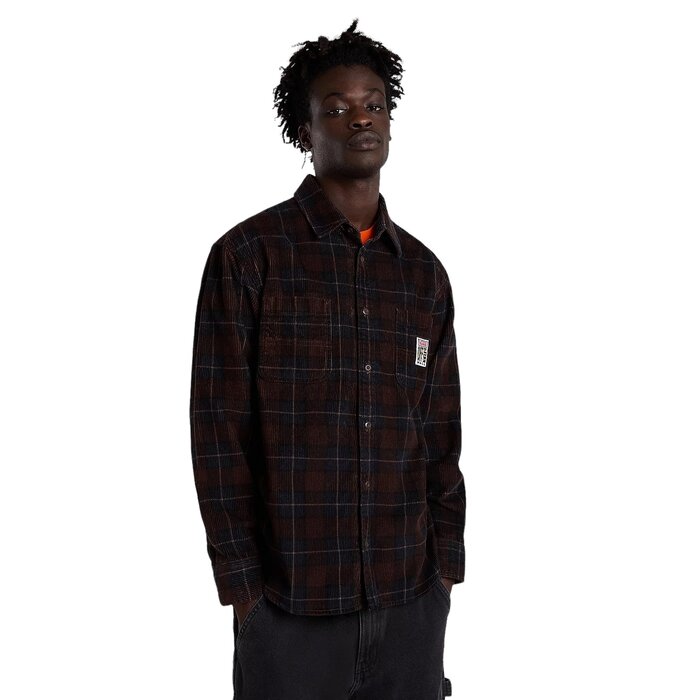 Vans Ave L/S Woven - Marron