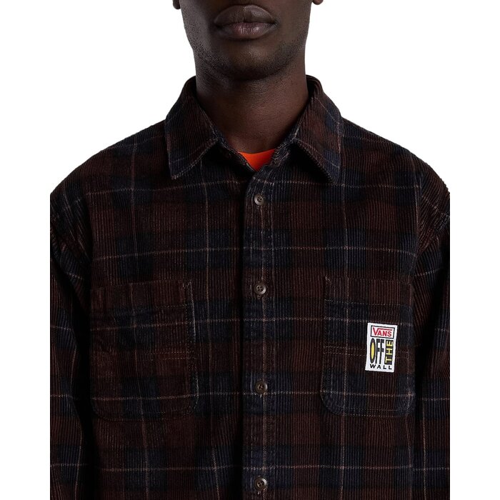 Vans Ave L/S Woven - Marron