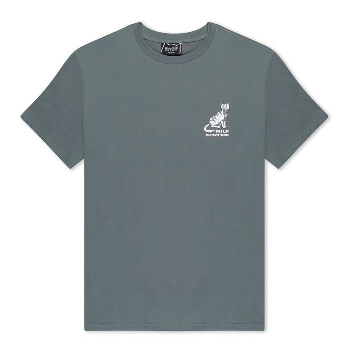 RipNDip RipNDip Man I Love Felines Tee - Charcoal