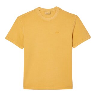 Lacoste T-shirt Classic Fit en Coton Biologique - Eco Haze Doré