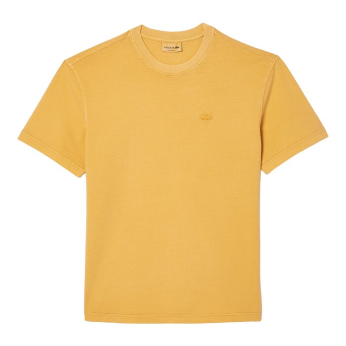 Lacoste Lacoste T-shirt Classic Fit en Coton Biologique - Eco Haze Doré