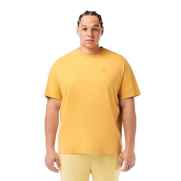 Lacoste Lacoste T-shirt Classic Fit en Coton Biologique - Eco Haze Doré