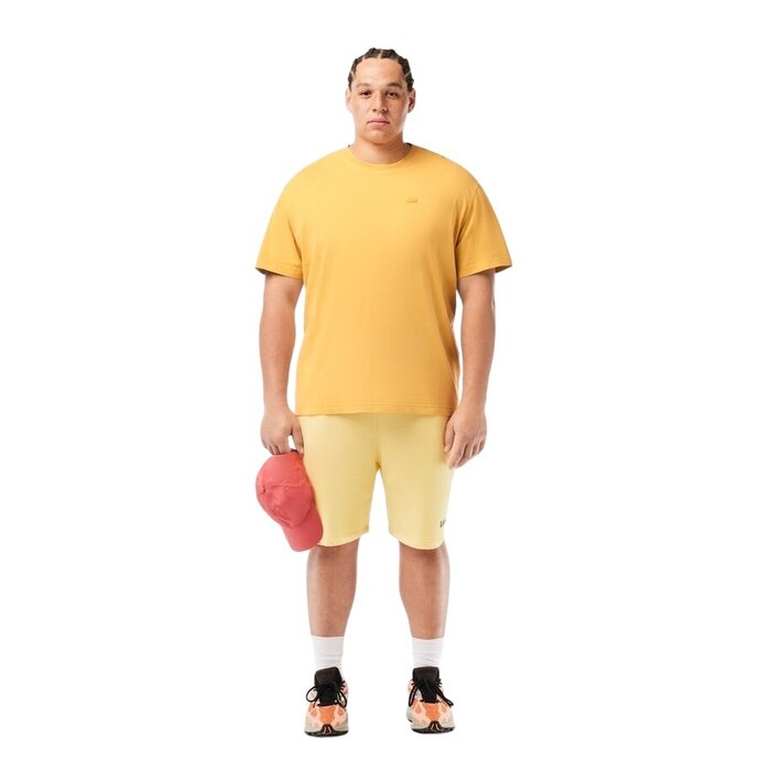 Lacoste Lacoste T-shirt Classic Fit en Coton Biologique - Eco Haze Doré