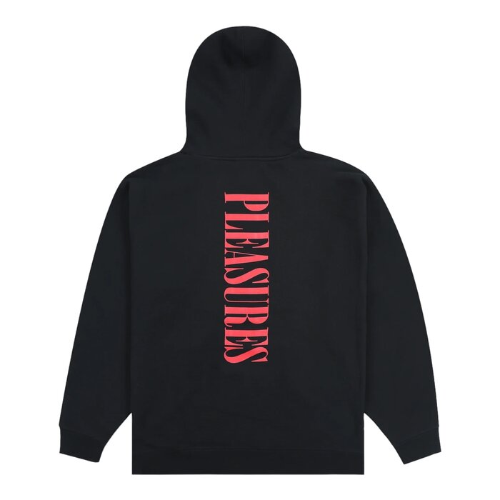 Pleasures Vertical Hoodie - Black