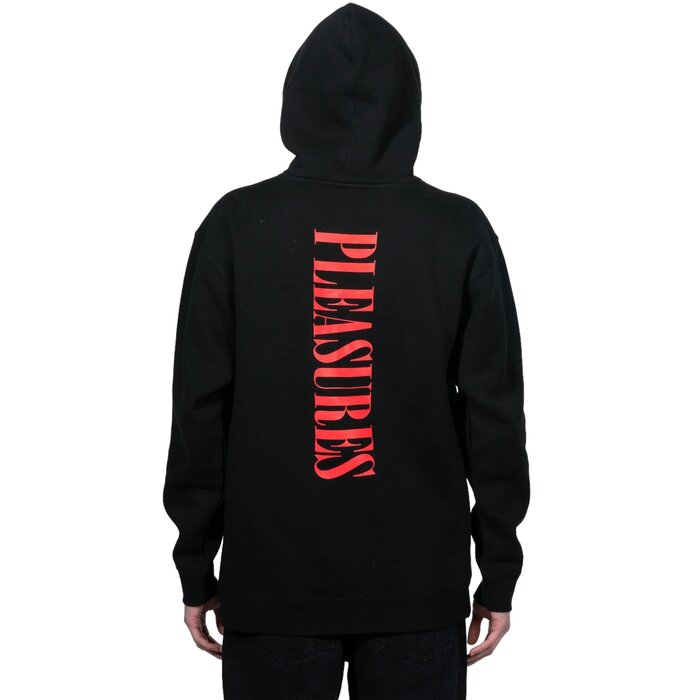 Pleasures Vertical Hoodie - Black