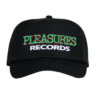 Pleasures Records Snapback - Black