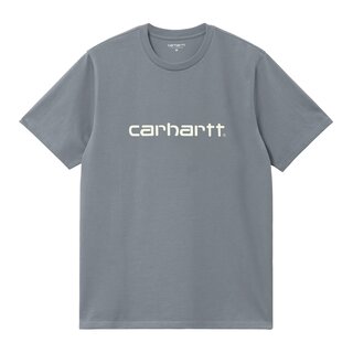 Carhartt WIP S/S Script T-shirt - Dove Grey /Wax