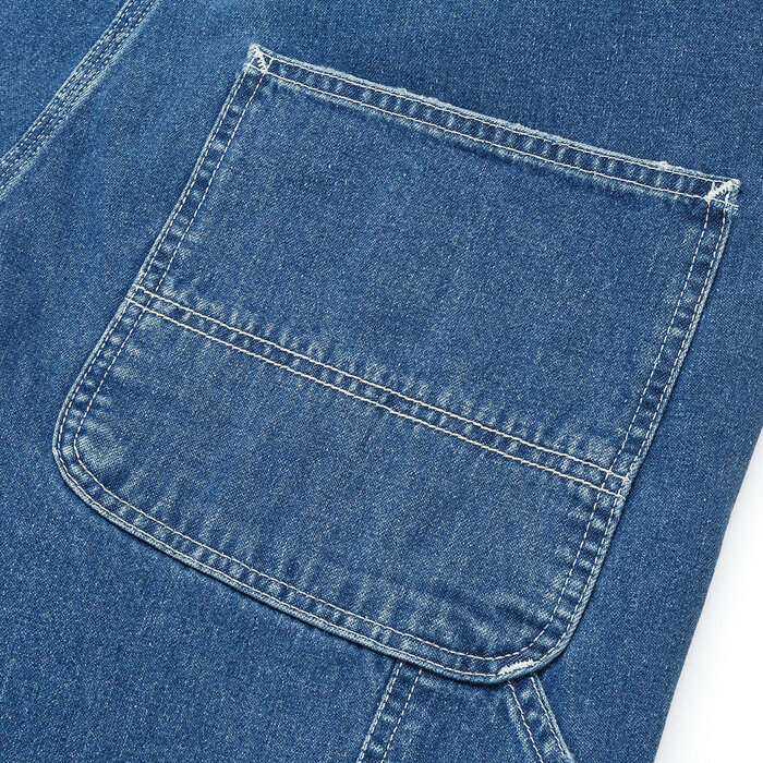 Carhartt WIP Bib Overall - Blue (Stone Wash)