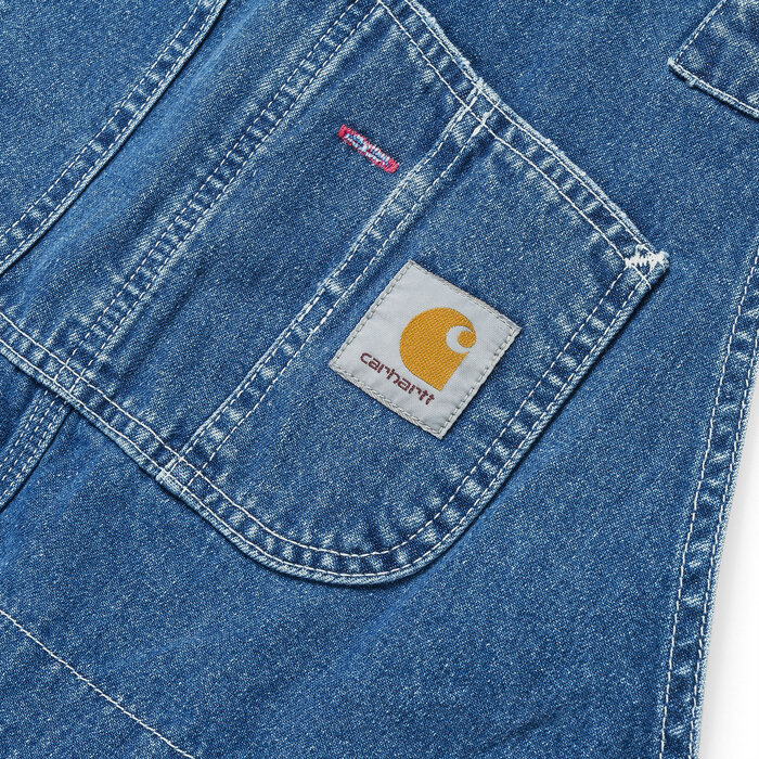 Carhartt WIP Bib Overall - Blue (Stone Wash)