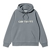 Hooded Carhartt Sweat - Dove Grey/Wax