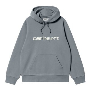 Carhartt WIP Hooded Carhartt Sweat - Dove Grey/Wax
