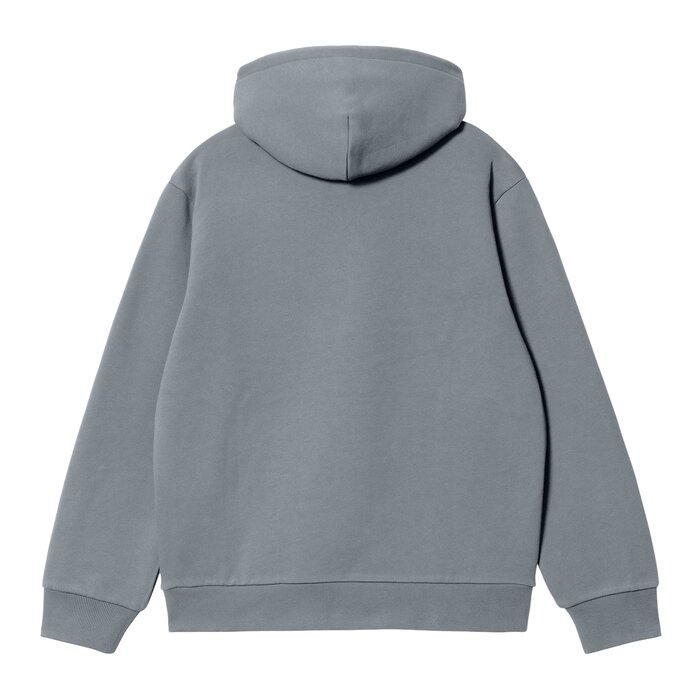 Carhartt WIP Hooded Carhartt Sweat - Dove Grey/Wax