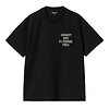 S/S  Cross  Screw T-Shirt - Black