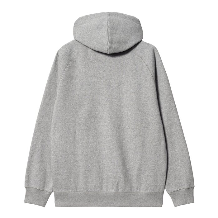 Carhartt WIP Hooded Chase Jacket - Grey Heather/Gold