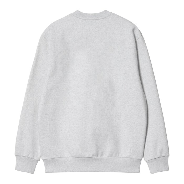 Carhartt WIP Carhartt Sweat - Ash Heather/Duck Blue