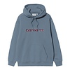 W' Hooded Carhartt Sweat - Positano/Malbec