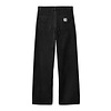 W' Simple Pant Corduroy - Black (Rinsed)