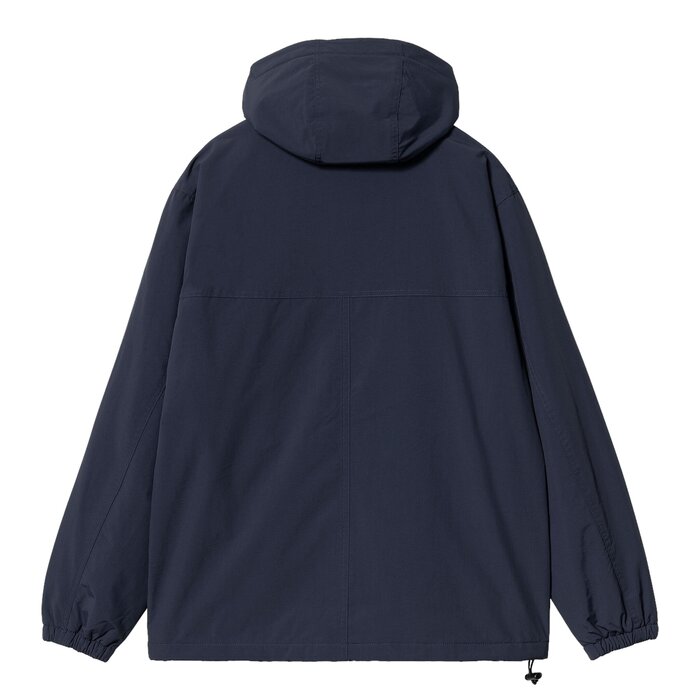 Carhartt WIP Windbreaker Pullover - Air Force Blue/White