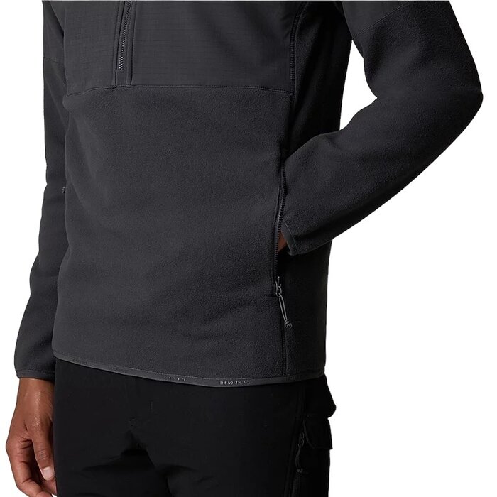 The North Face M' Glacier Heavyweight 1/2 Zip - Asphalt Grey