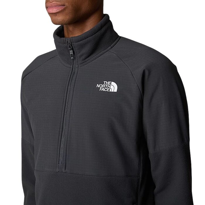 The North Face M' Glacier Heavyweight 1/2 Zip - Asphalt Grey