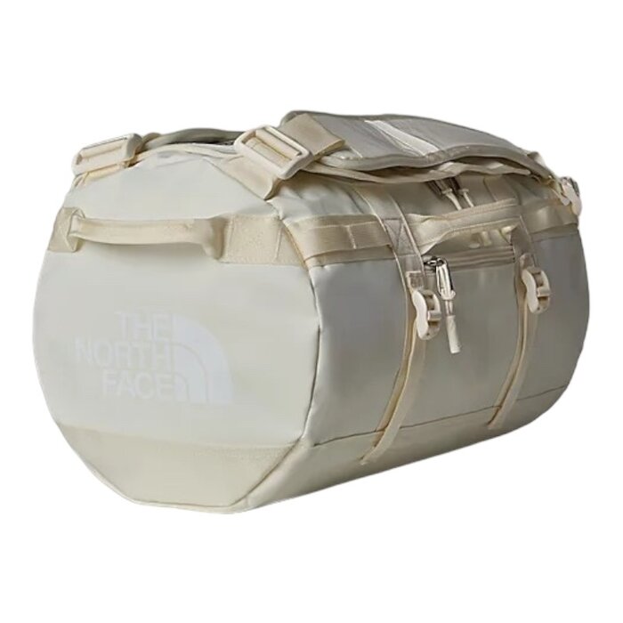 The North Face Base Camp Duffel - White Dune/TNF Black XS
